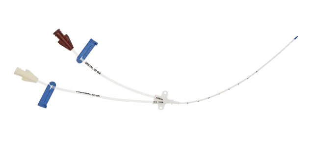 Set cathéter voie centrale pédiatrique 5 Fr x 13 cm double lumière - Arrow