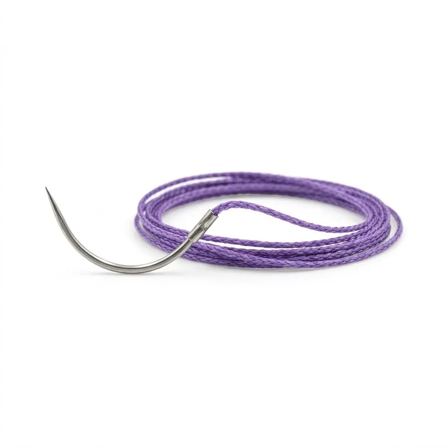 Fil de suture résorbable tressé VICRYL 6/0 serti — aiguille ronde 3/8 de cercle 13 mm - Ethicon