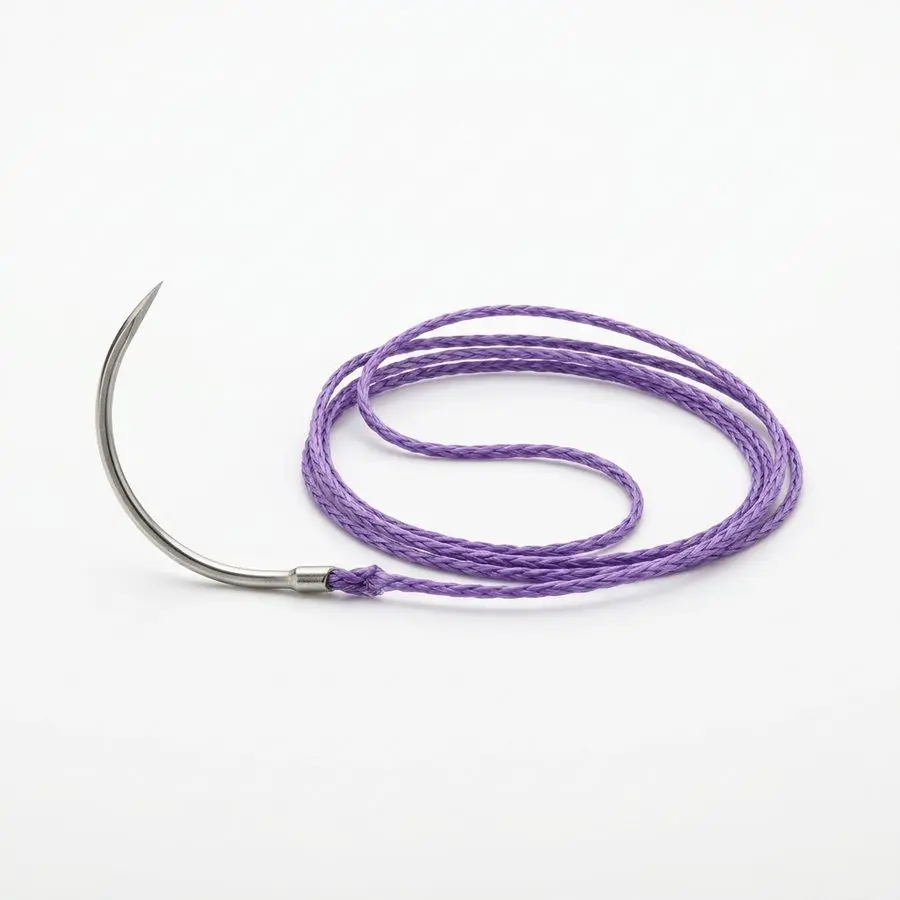 Fil de suture résorbable tressé VICRYL 5/0 — aiguille 1/2 cercle 17 mm, fil 75 cm - Ethicon