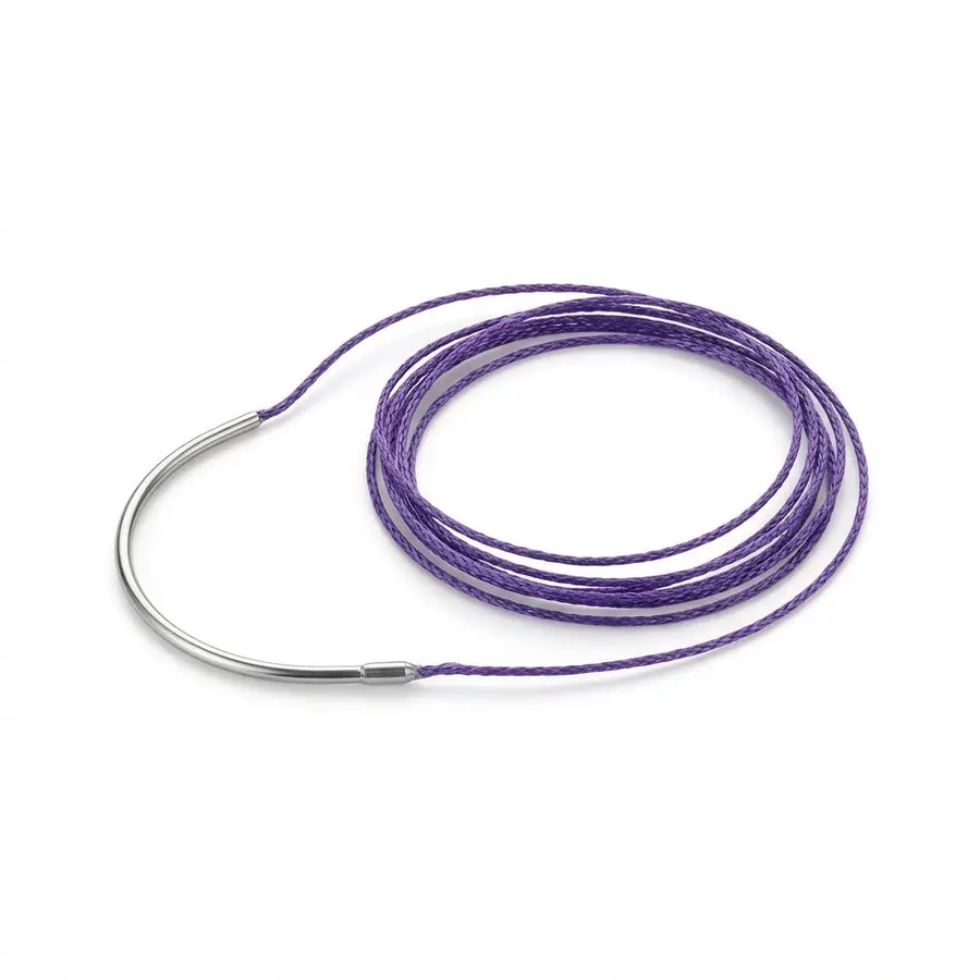 Fil de suture résorbable tressé VICRYL 1 — aiguille corps rond 1/2 cercle 36 mm - Ethicon