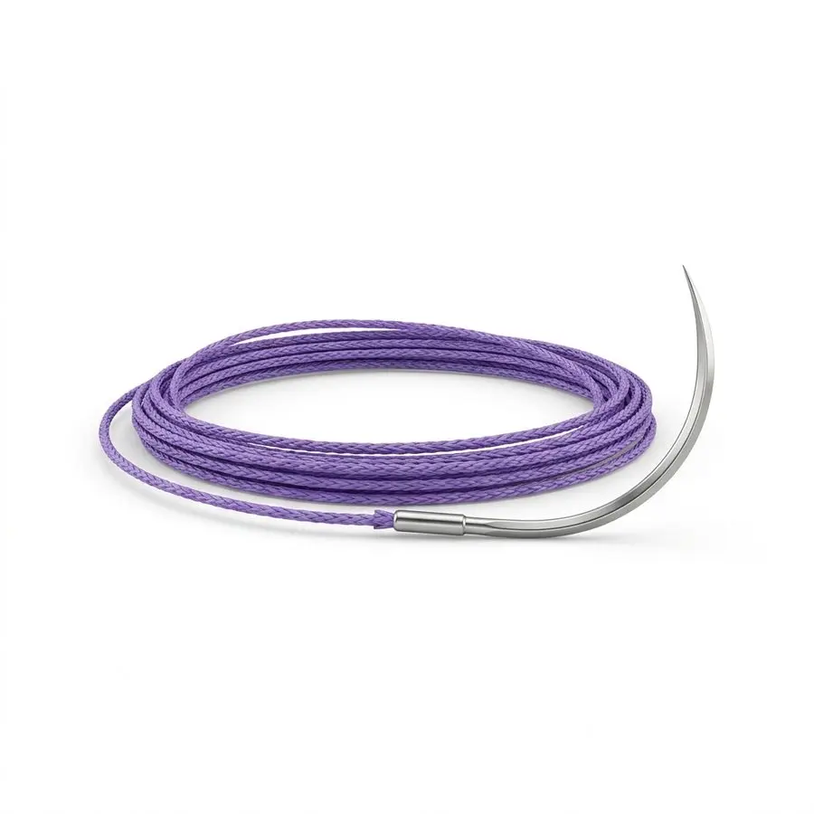Fil de suture résorbable tressé VICRYL — aiguille corps triangulaire, fil 75 cm - Ethicon