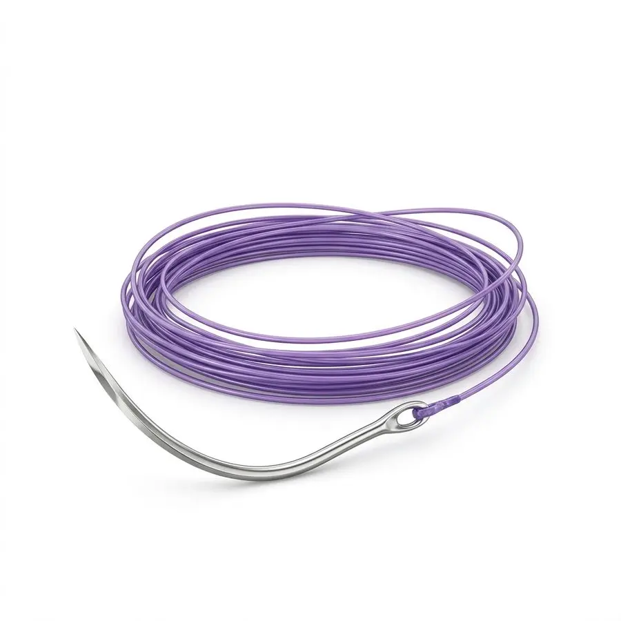 Fil de suture résorbable monofilament PDS 1 — aiguille triangulaire 1/2 cercle 36 mm - Ethicon