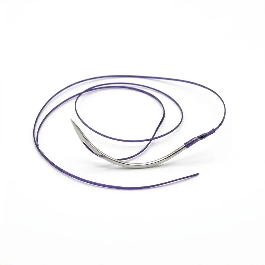 Fil de suture résorbable monofilament PDS 3/0 — aiguille triangulaire 3/8 cercle 24 mm - Ethicon
