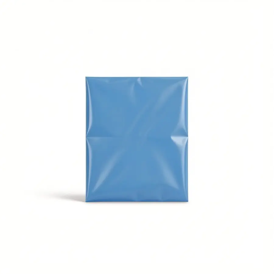 Drap d'examen plastifié bleu pour bloc opératoire