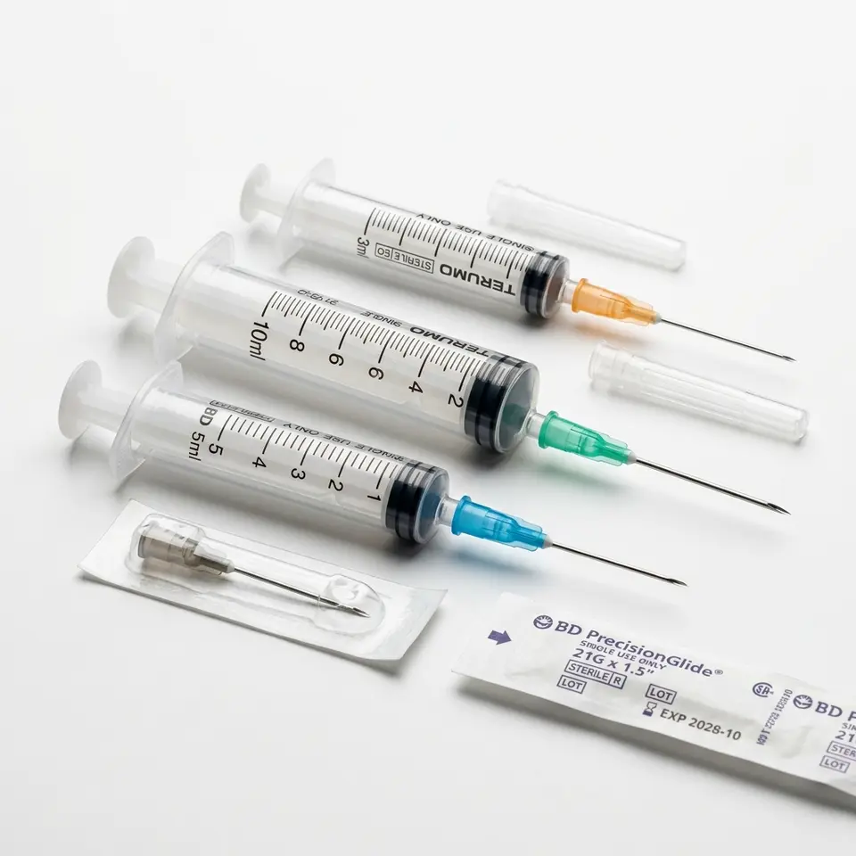 Seringue à 3 corps 5 ml (5cc)