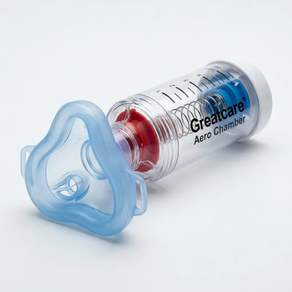 Aerochamber With Masks - Greatcare