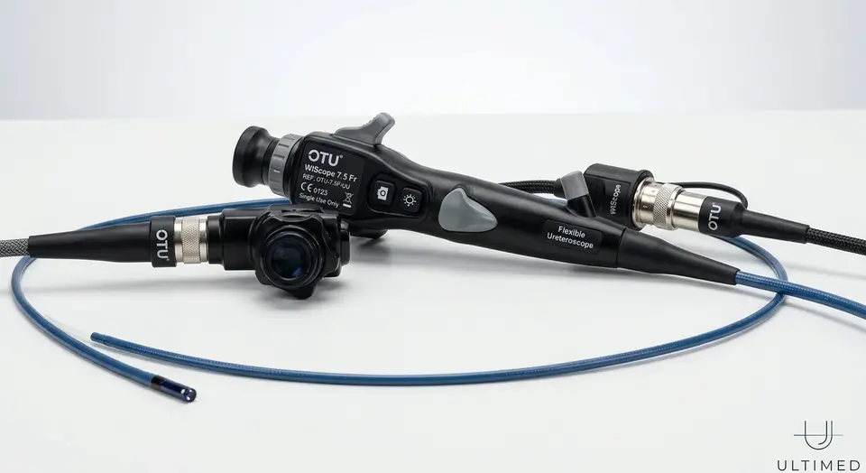 Urétéroscope souple usage unique flexible WiScope 7.5 Fr - OTU
