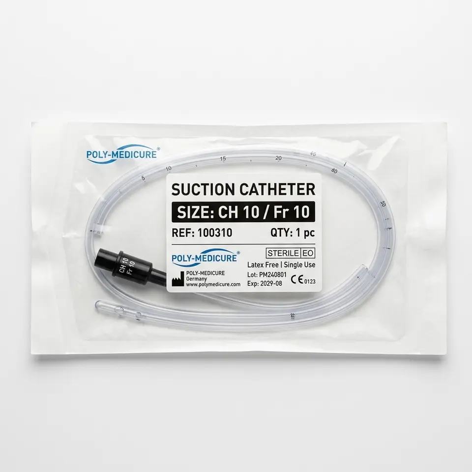 Sonde d'aspiration CH 10 Ref. 2001 - Poly-Medicure