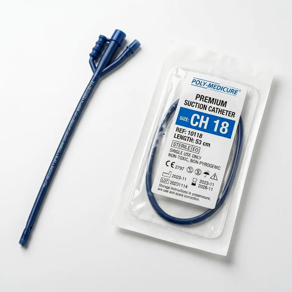 Sonde d'aspiration CH 18 Ref. 2001 - Poly-Medicure