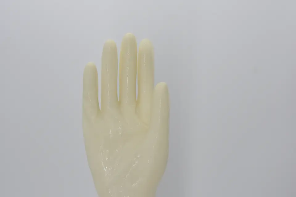 Electrical Work Heavy Duty Yellow Latex Examination Glove - Fitone