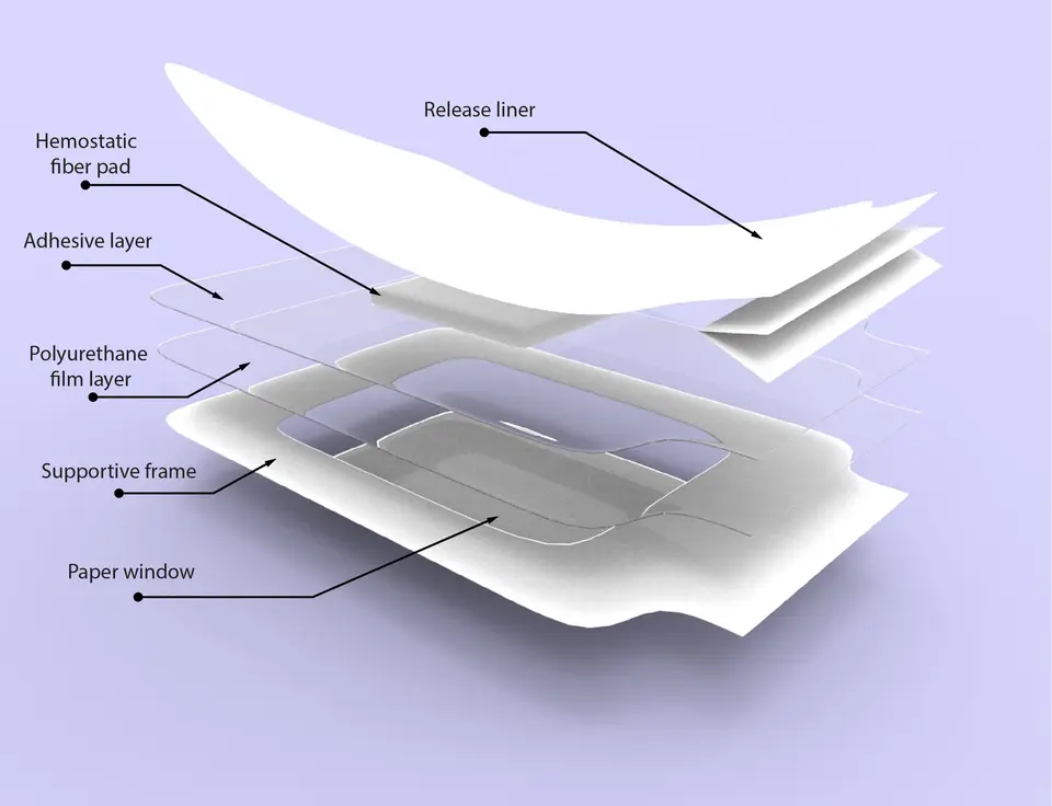 Pharma-Algi® F Adhesive Film Frame Style - Pharmaplast