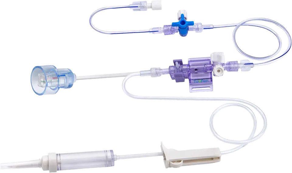 Set de pression artérielle double