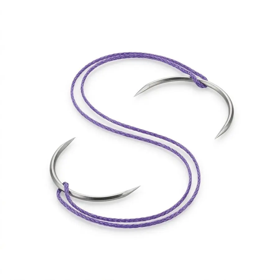 Fil de suture résorbable tressé VICRYL 6/0 — aiguille triangulaire 8 mm, double armement - Ethicon