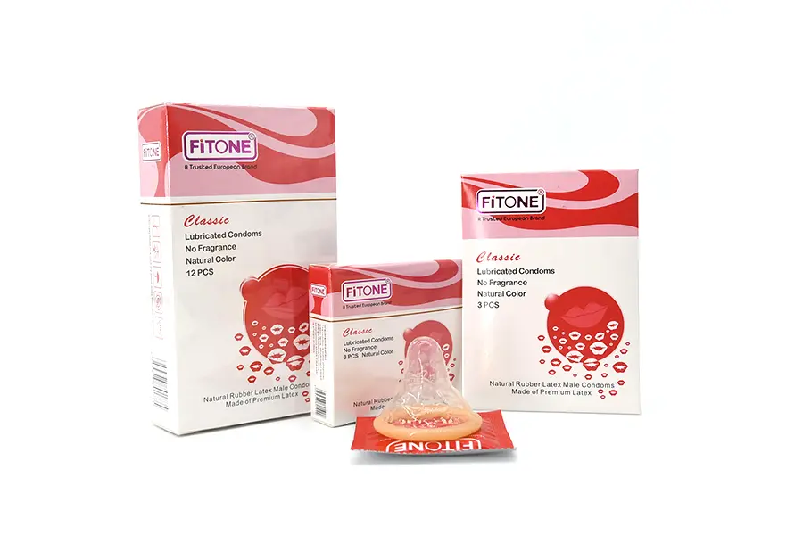 Fitone Plaisin Intense Big Dotted Condoms