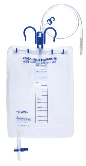 Poche a urine avec robinet Ref. 30105 - Poly-Medicure