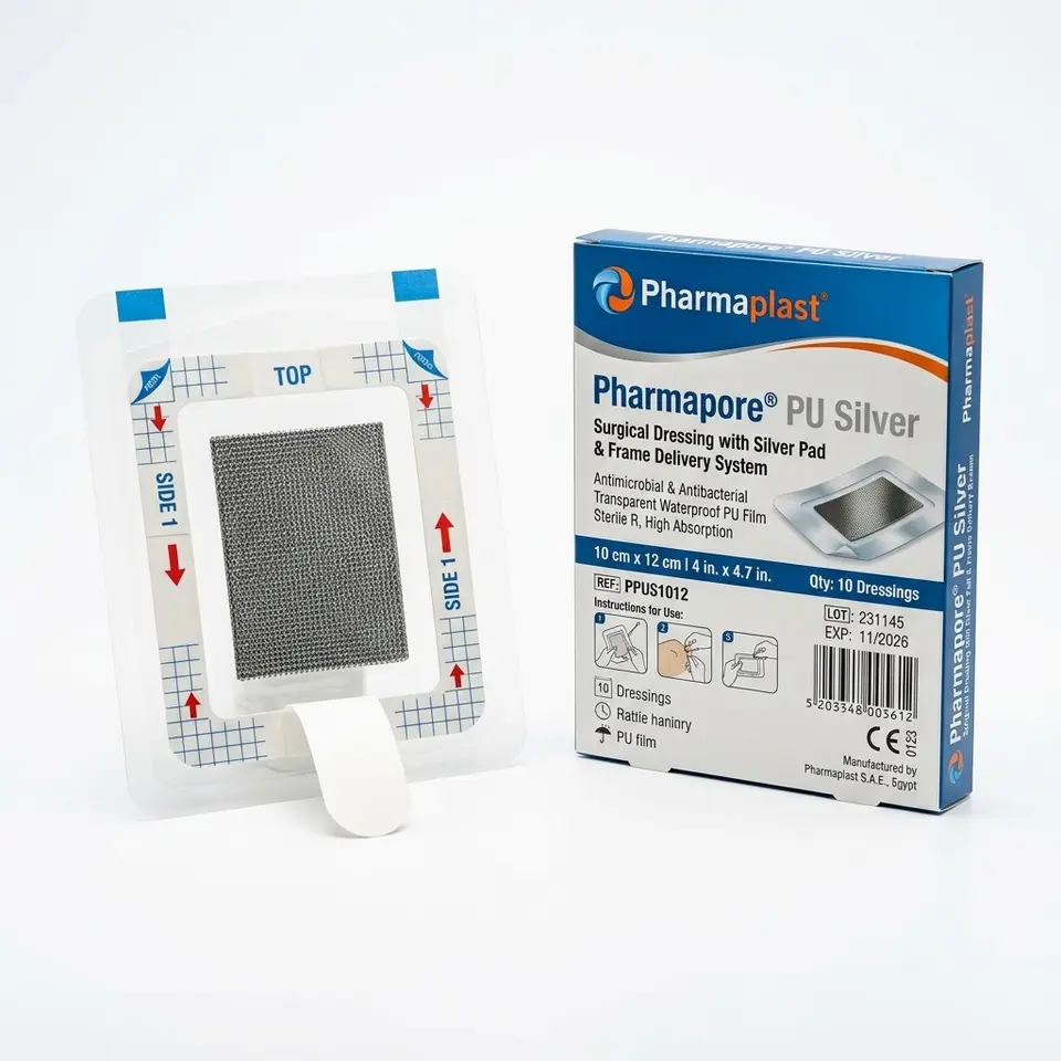 Pharmaplast Pharmapore® Pu Silver Frame Style