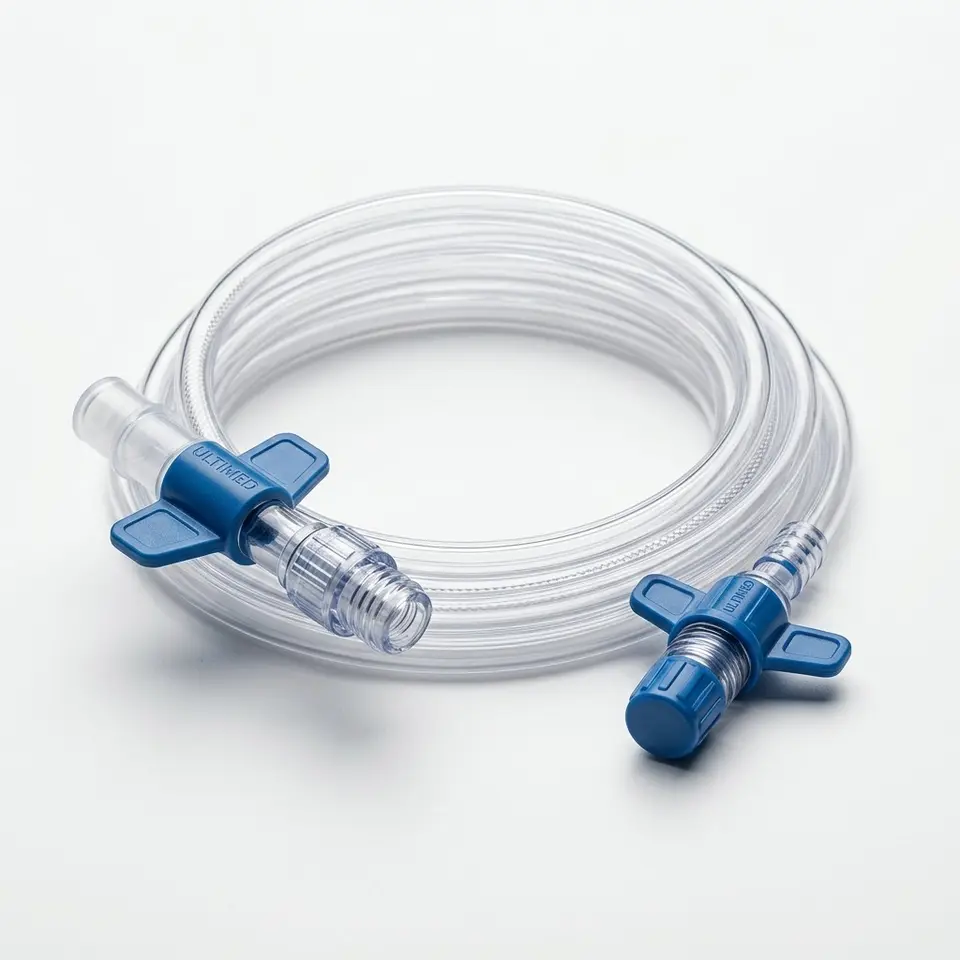 Prolongateur a haute pression 25 cm - Poly-Medicure