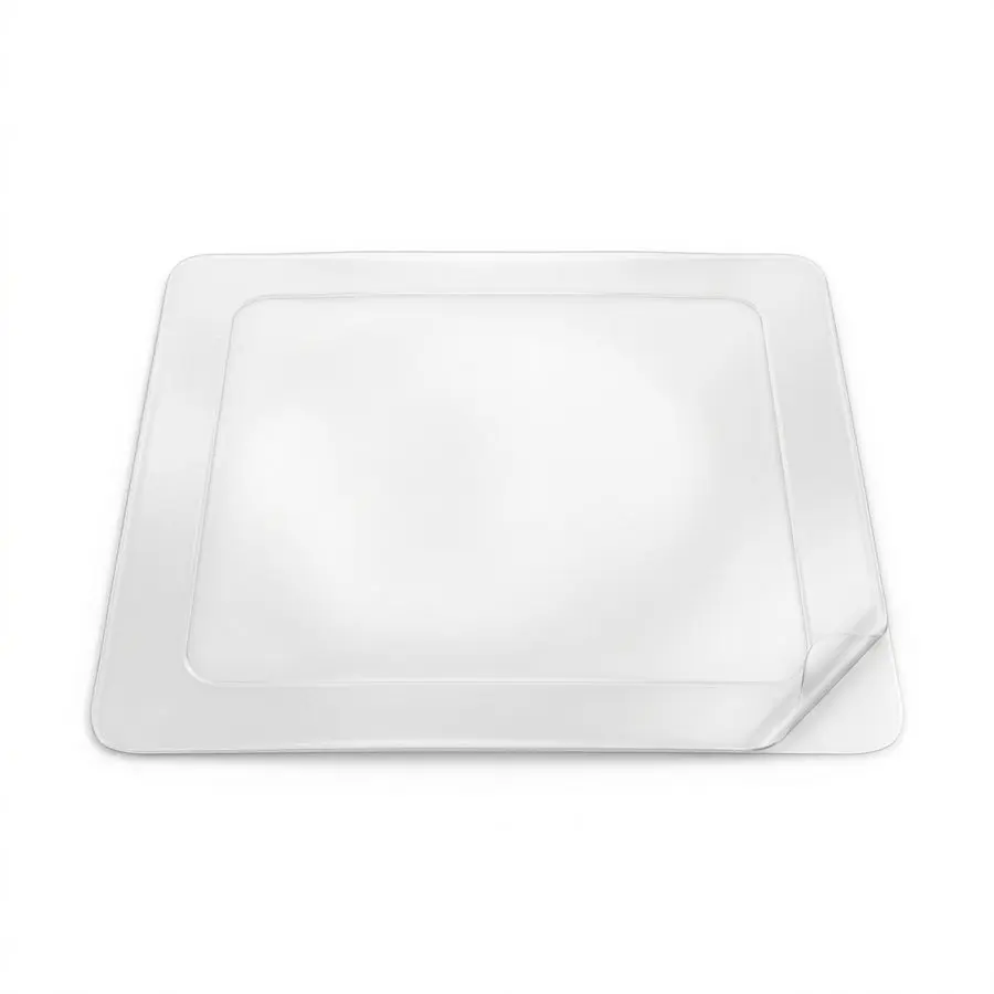 Pansement transparent adhésif 3M Tegaderm — 10 cm × 12 cm, boîte de 50 — illustration