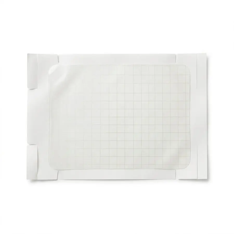 Pansement transparent adhésif Tegaderm 3M 15 × 20 cm — bloc opératoire — illustration