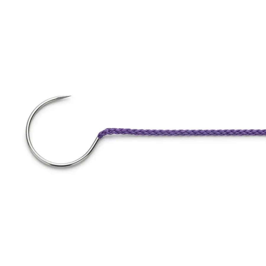 Fil de suture résorbable tressé VICRYL Plus 0 — aiguille corps rond 1/2 cercle 17 mm — illustration