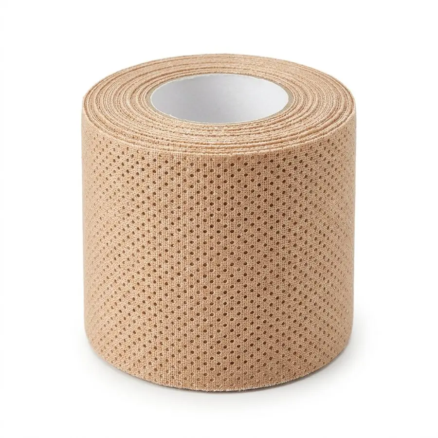 Sparadrap perforé Neoplast 5 m — fixation et maintien de pansements — illustration