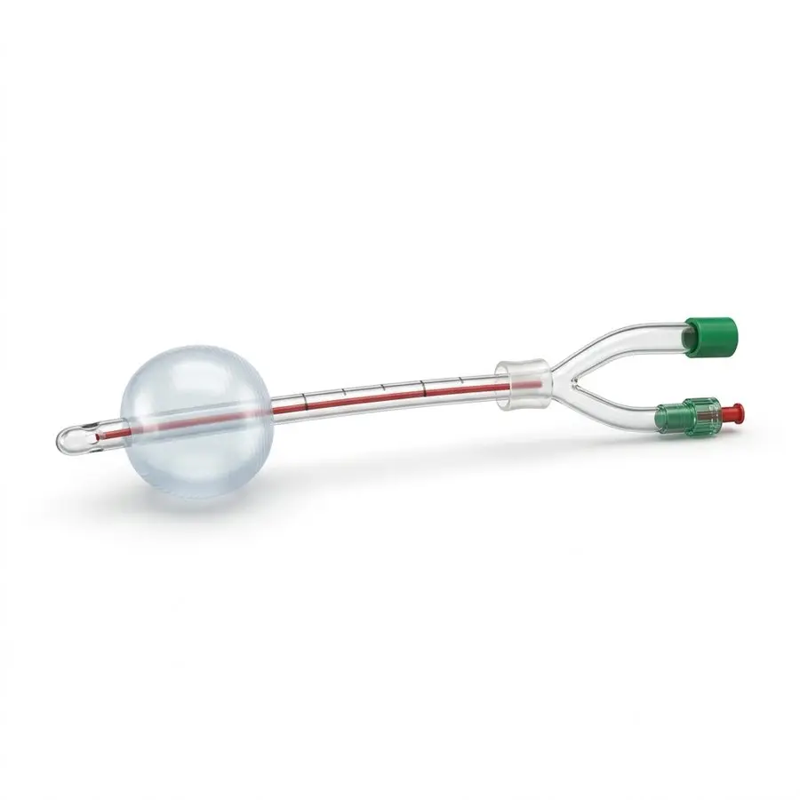 Sonde de Foley en PVC CH 22 — ballonnet 75 ml, gamme Rüsch — illustration