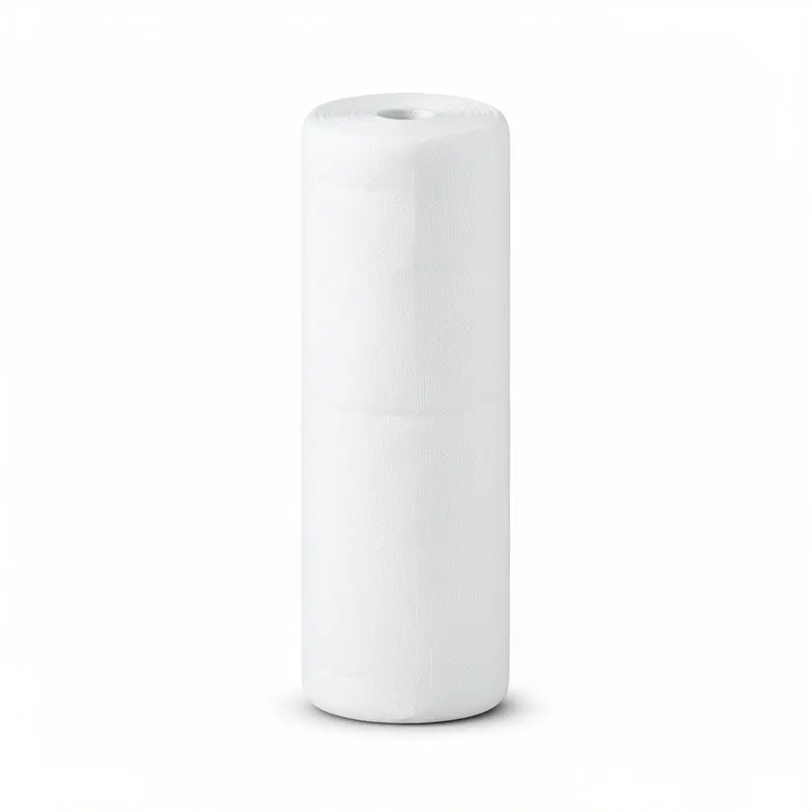 Bande plâtrée Biplatrix BSN 10 cm × 3 m — immobilisation orthopédique — illustration
