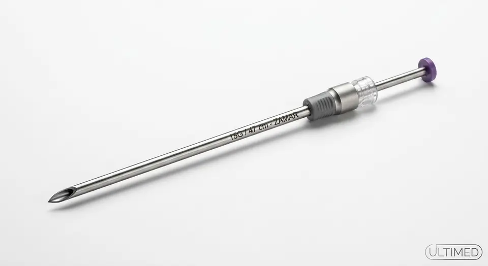 Aiguille d'aspiration de moelle osseuse 15G 47cm