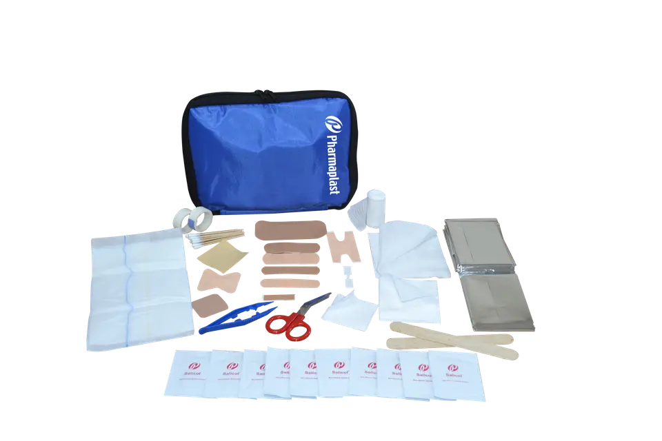 Pharmaplast Blue Zipper Kit