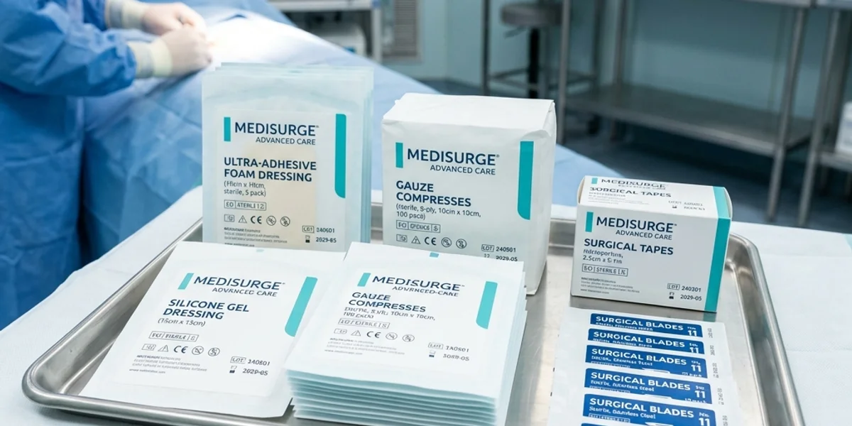 Approvisionnement en soins des plaies : Sélectionner les pansements, bandes et compresses haute performance