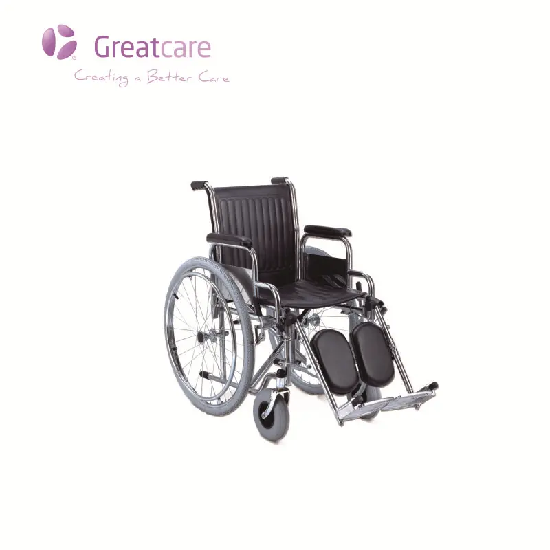 Greatcare Steel Wheelchair