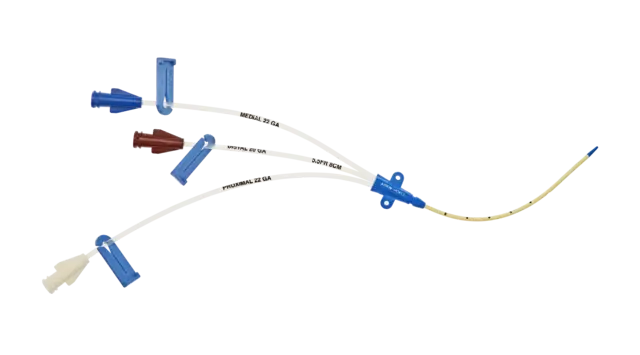 Cathéter voie centrale triple lumière pédiatrique 4 Fr x 8 cm - Arrow