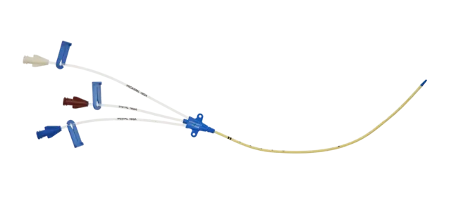 Set cathéter voie centrale adulte 7 Fr x 20 cm triple lumière - Arrow