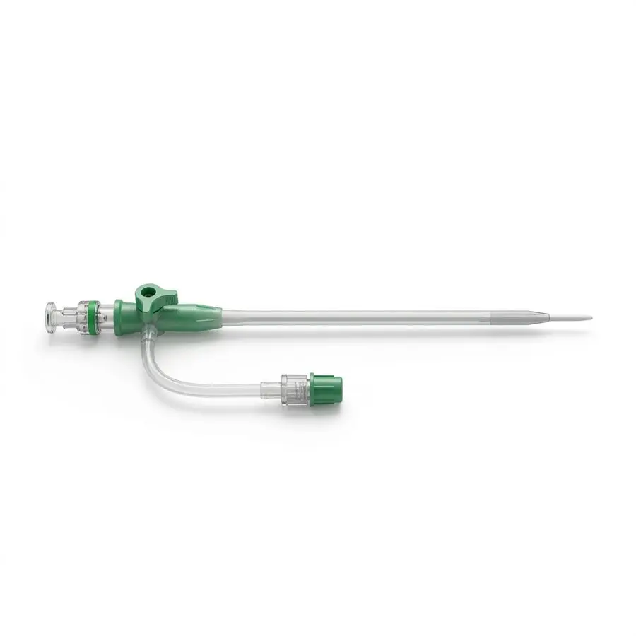 Introducteur transradial Cordis Avanti+ 6 Fr — accès vasculaire radial au bloc