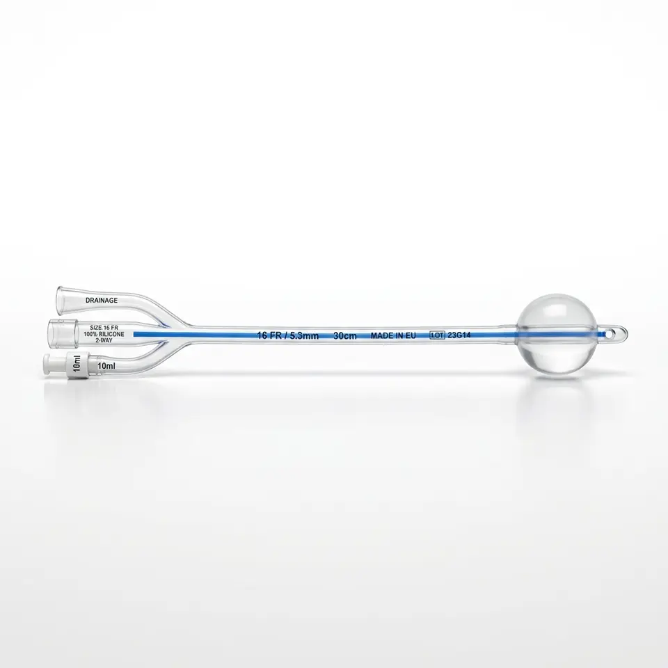 Sonde vésicale de Foley pour drainage urinaire — calibre CH 22 (Fr 22) - ULTIMED