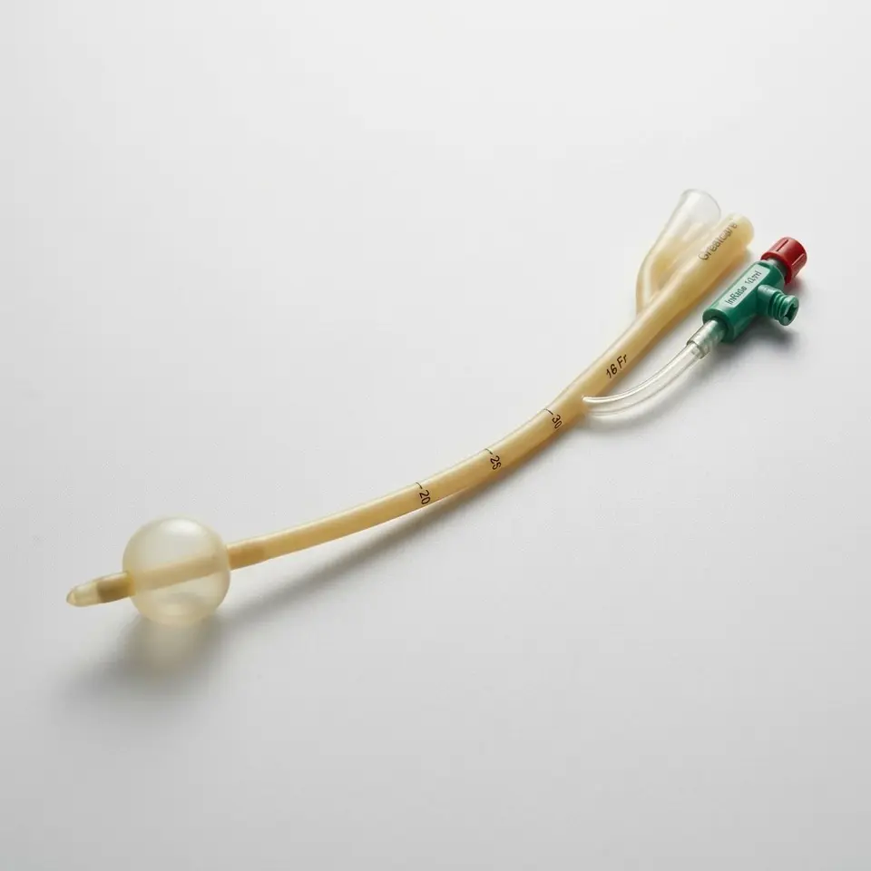 Greatcare Double Lumen Foley Catheter