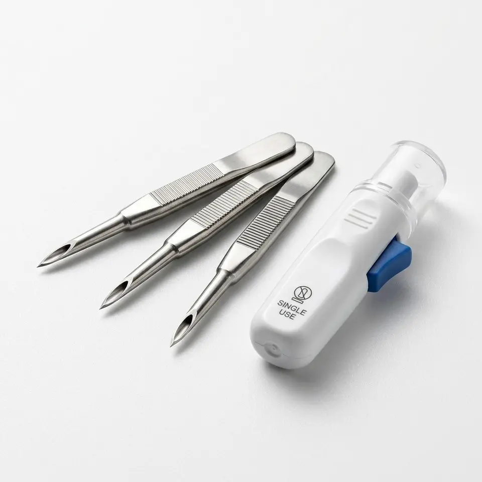 Greatcare Stainless Steel Blood Lancet