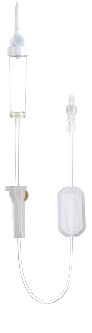 جهاز تقطير وريدي مع مرشح ref 14028 - POLY-MEDICURE