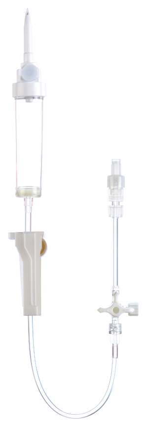 جهاز تقطير وريدي مع صنبور ref 14211 - POLY-MEDICURE