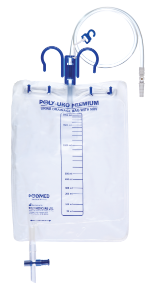 كيس تجميع البول مع صنبور ref30105 - POLY-MEDICURE