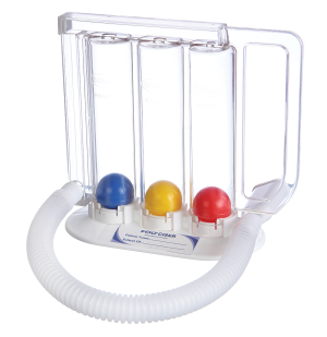 منتج طبي معتمد - Respiratory exerciser polyciser (spirometre) - POLY-MEDICURE