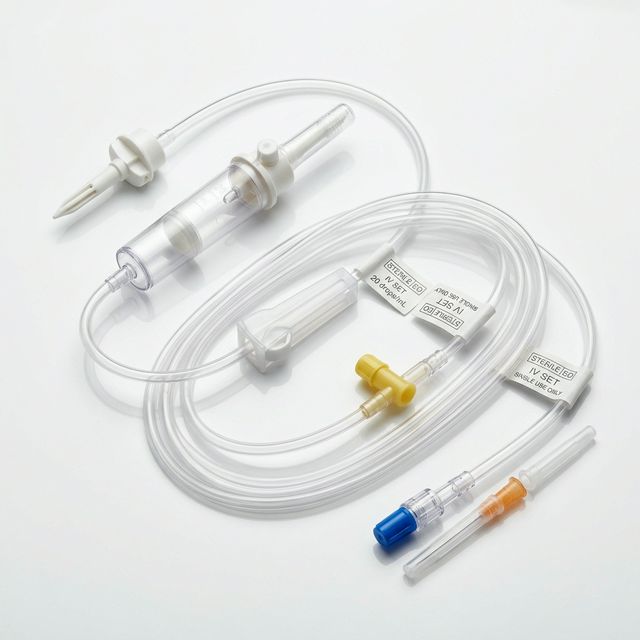 طقمs de Perfusion IV Simples