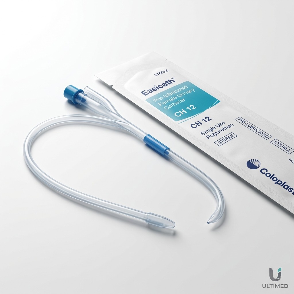 قسطرة easicath prelubrifiee لـ نساء CH 12 - COLOPLAST