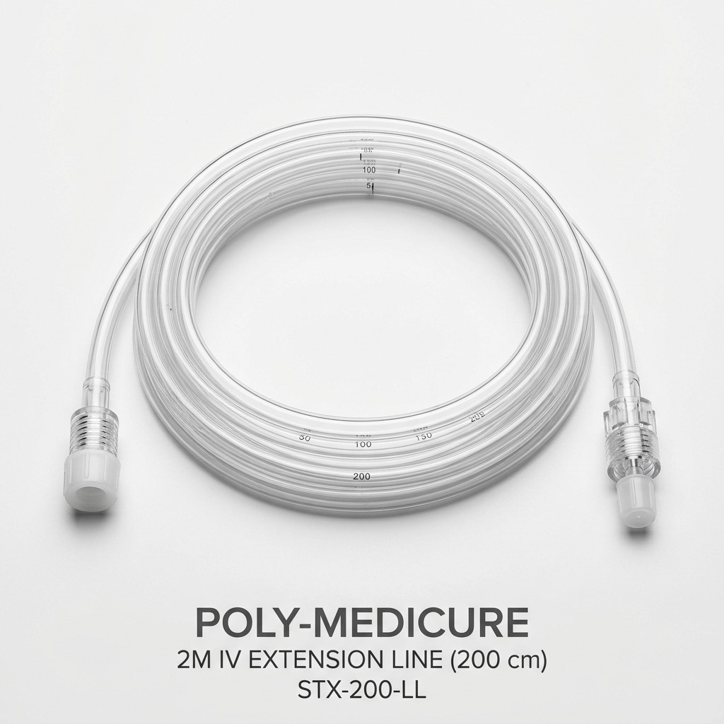 وصلة تمديد 2 متر - POLY-MEDICURE
