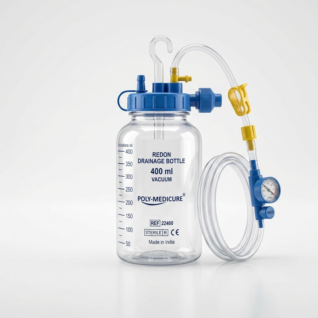 قارورة نزح ريدون 400 مل - POLY-MEDICURE