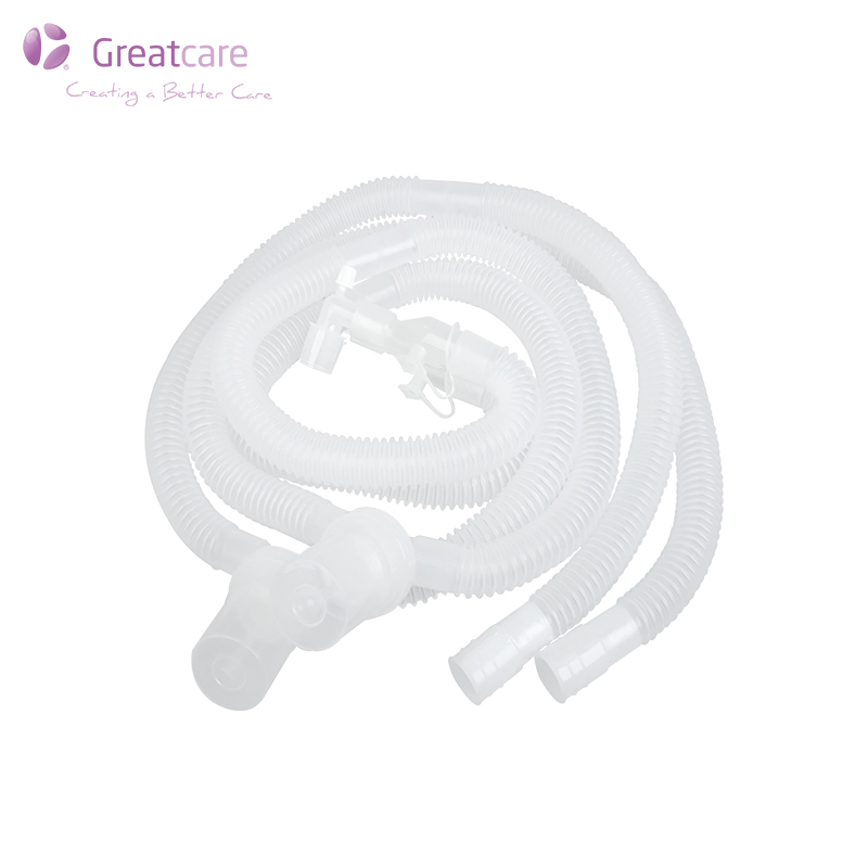 Greatcare Corrugated تخدير دائرة تنفسية