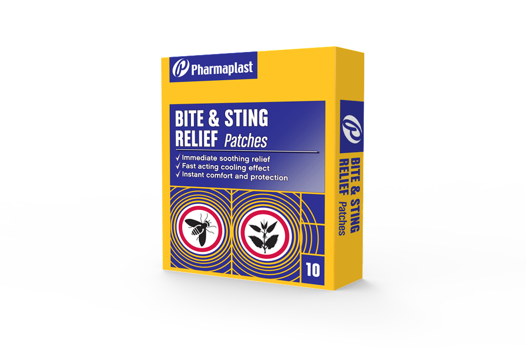 Pharmaplast كيور إيد® Bite & Sting Relief لصقات مبردة