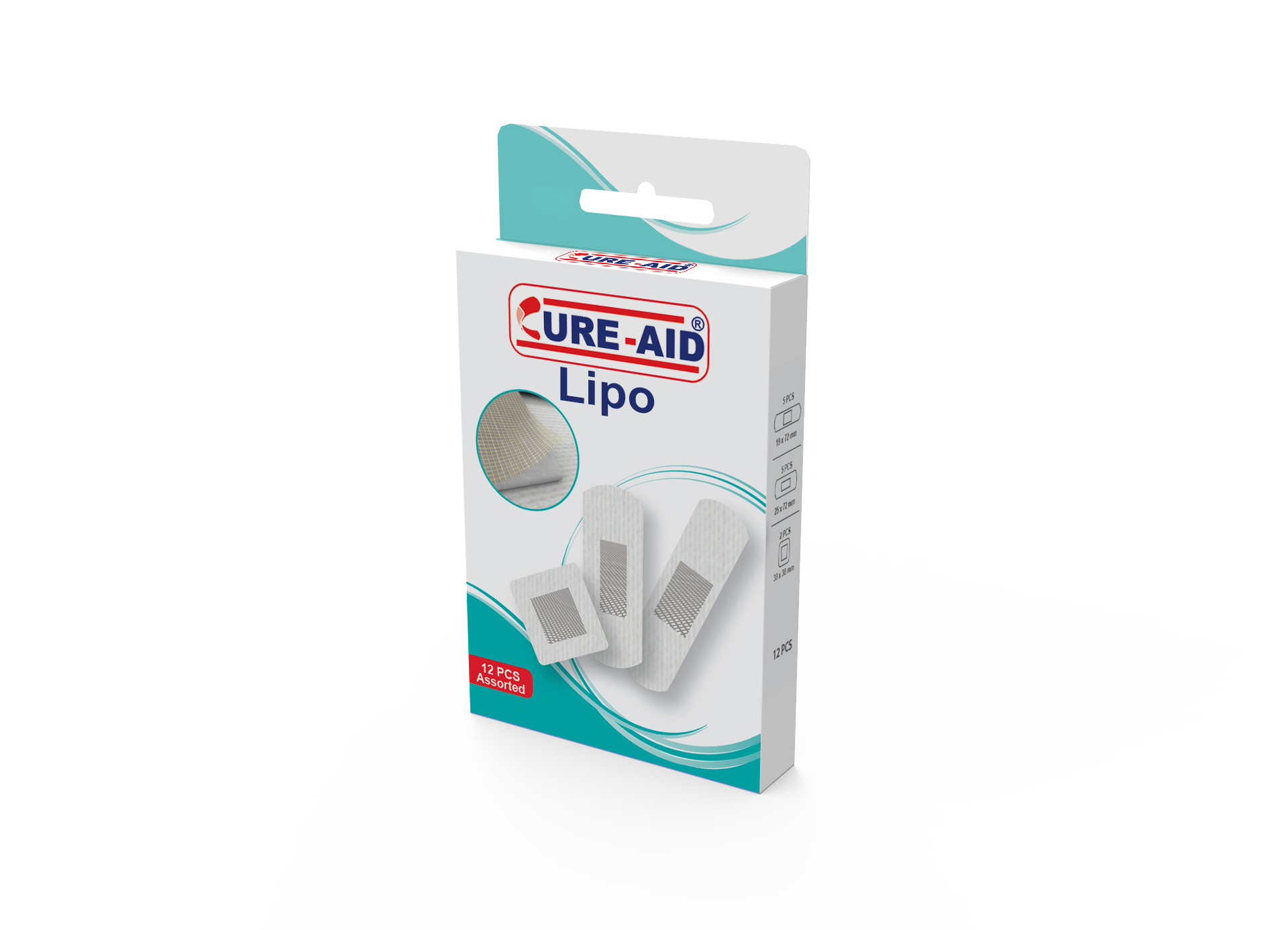 منتج طبي كيور إيد® Lipo - Pharmaplast