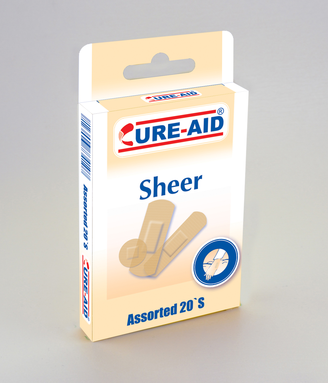 منتج طبي كيور إيد® Sheer - Pharmaplast