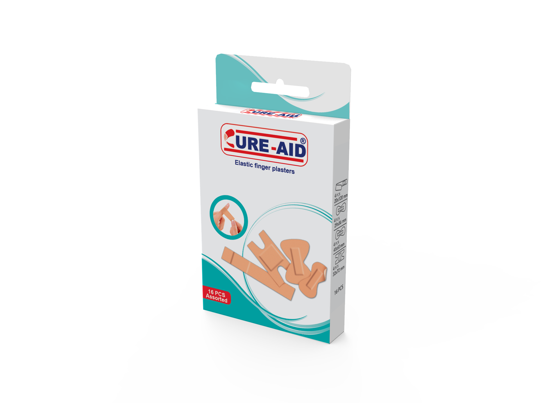 Pharmaplast كيور إيد® Elastic Finger لاصق طبي